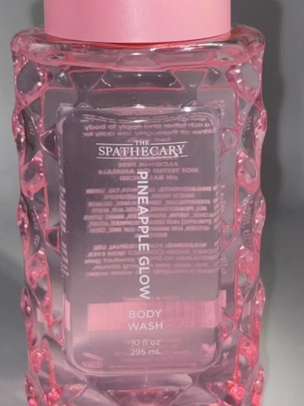 The SPATHECARY Pineapple Glow BODY WASH 10oz-SWEET SCENT-Brand New